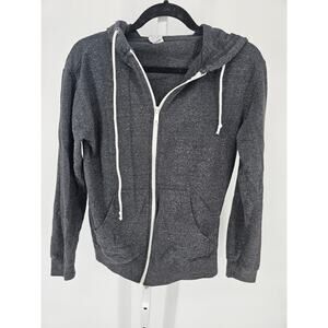 Delta Fleece Womens Poly-Cotton Fleece Full-Zip Hoodie Long Sleeve Jacket Size S